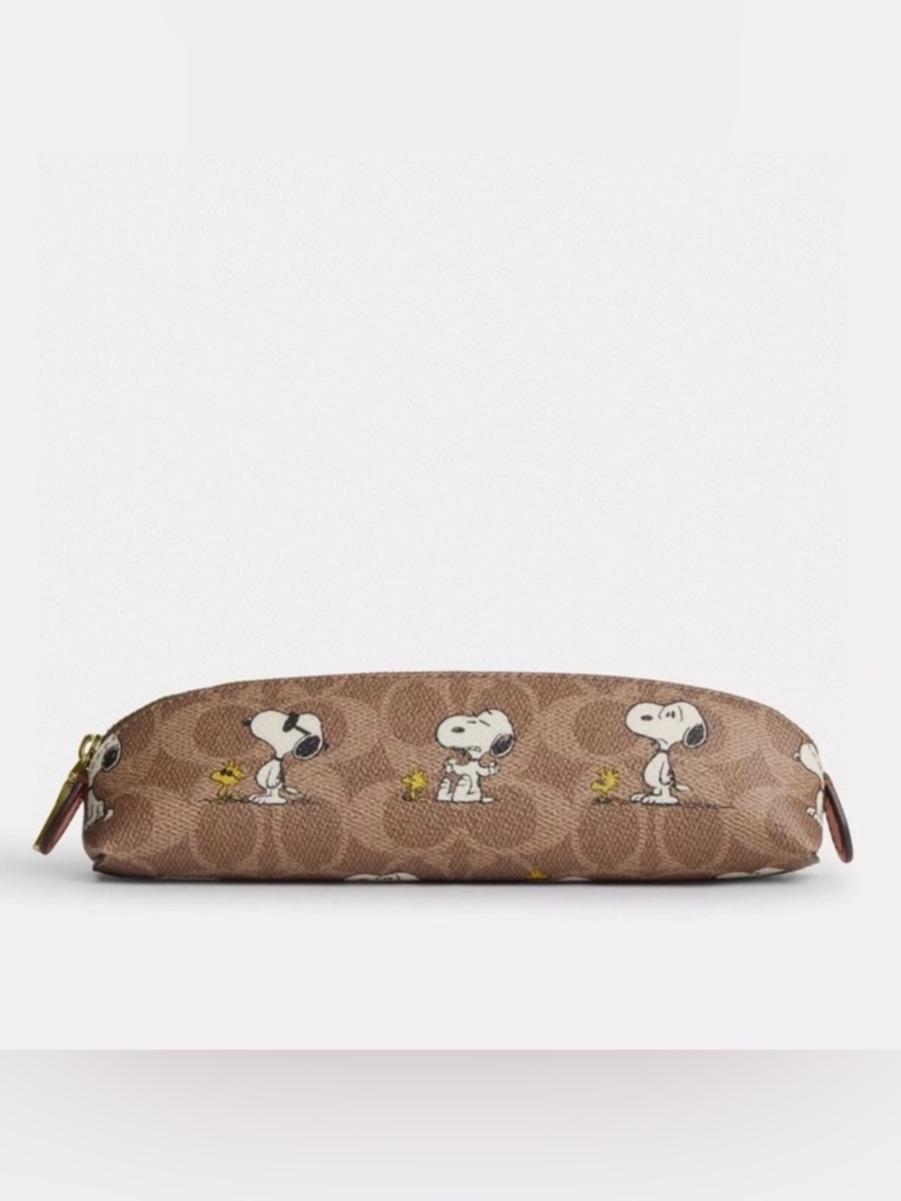 NWT Coach x Peanuts Pencil Case